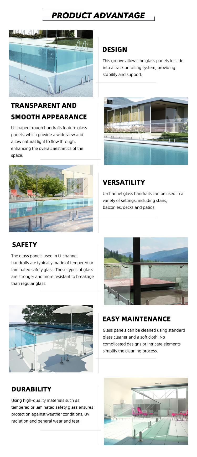 Residential garden and swimming pool metal tubular fencing