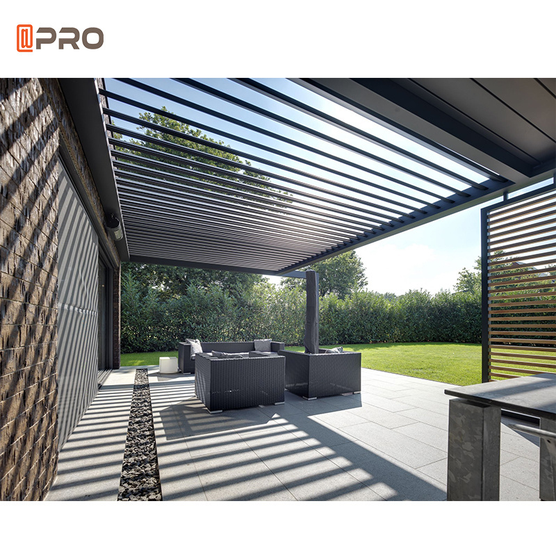 Motorized Louver Waterproof Pergola Roof Covers Aluminum Pergola Price Used Pergola Aluminum for Sale