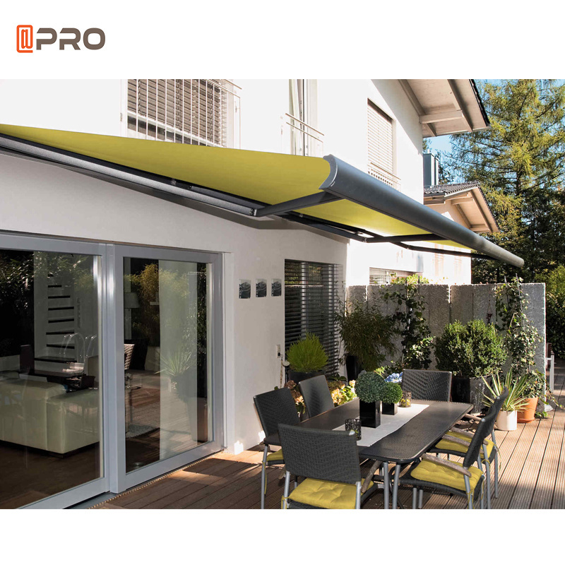 Full Cassette Retractable Awnings Hot Sale Balcony Garden Motorized Remote Control Outdoor Waterproof Water Proof