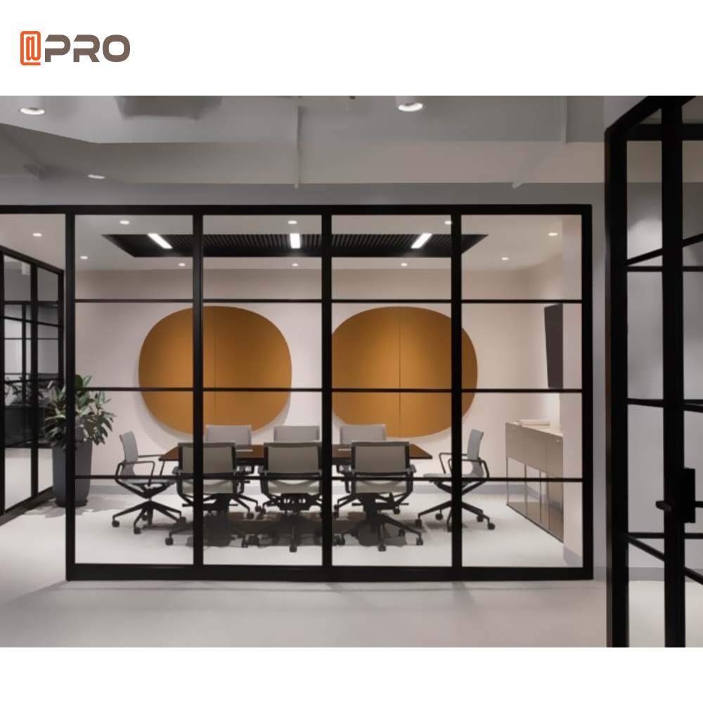 APRO 2024 Latest Brooklyn design office partition building project bi fold partition walls soundproof divider wall for Hotel