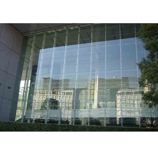 Customized Aluminum translucent laminated glass design exterior glass panel frameless glass curtain wall exterior wall panels