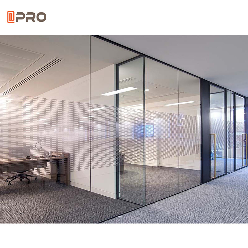 APRO full view design Latest Office Partition Private Office Booth Seating Modern Office Workstations acoustic partition