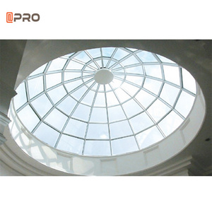 aluminium Sun shade roof sky light roof skylight dome remote control tempered laminated glass double pane roof skylight Best