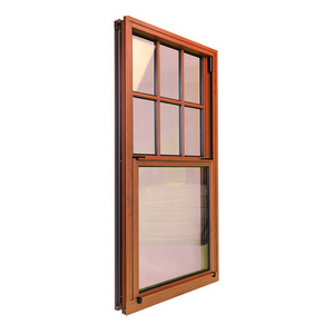 Lift up hurricane impact french windows latest design small size Best Single Double hung aluminium up down sliding window