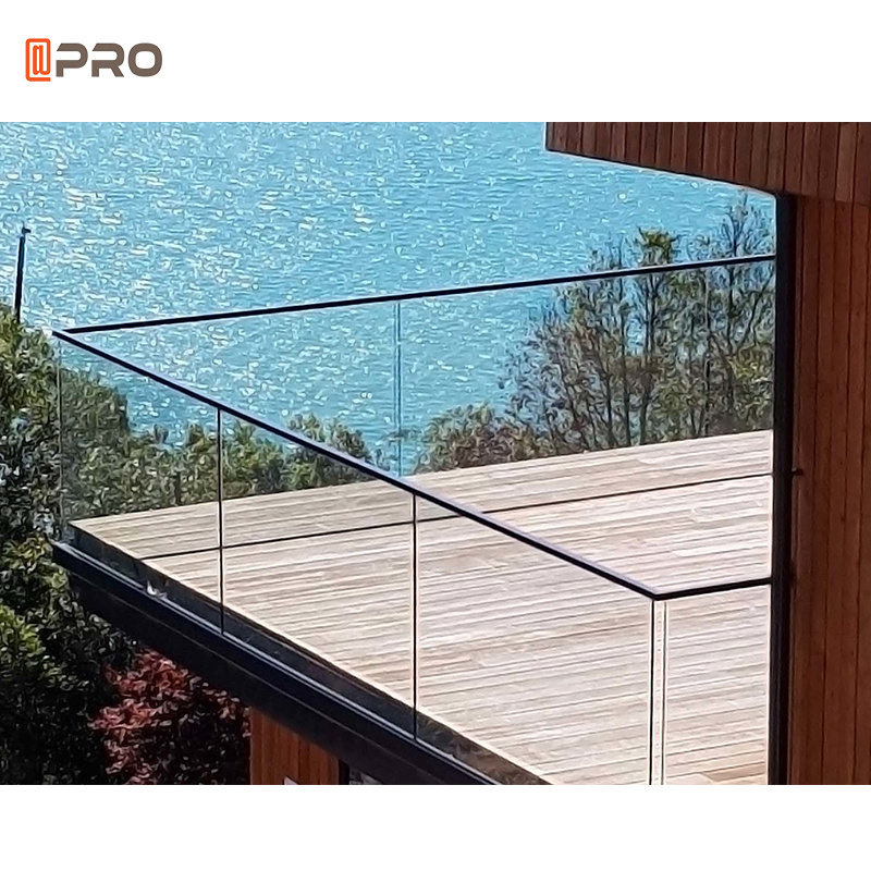 aluminium glass balcony railing for villa frameless glass 201 stainless steel pipe for marble railing design glass balconies