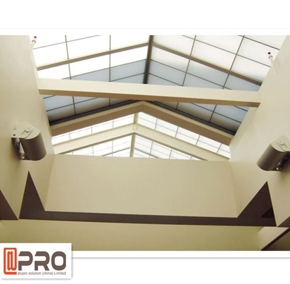 aluminium Sun shade roof sky light roof skylight dome remote control tempered laminated glass double pane roof skylight Best