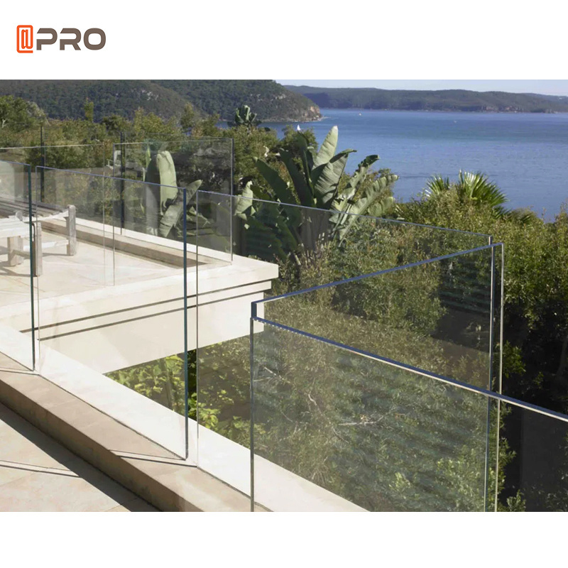 aluminium glass balcony railing for villa frameless glass 201 stainless steel pipe for marble railing design glass balconies