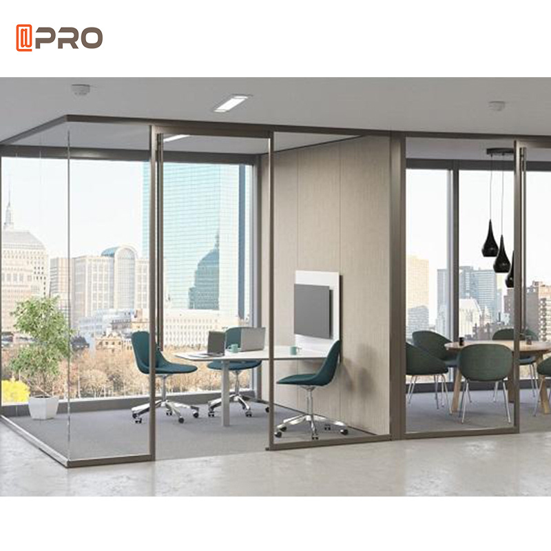 high quality clear office partition freest and workstations modular office divider glass office partition separation WALL system