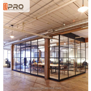 new modern acoustic partition wall glass office partition wall APRO 2024 Latest Brooklyn design office partition