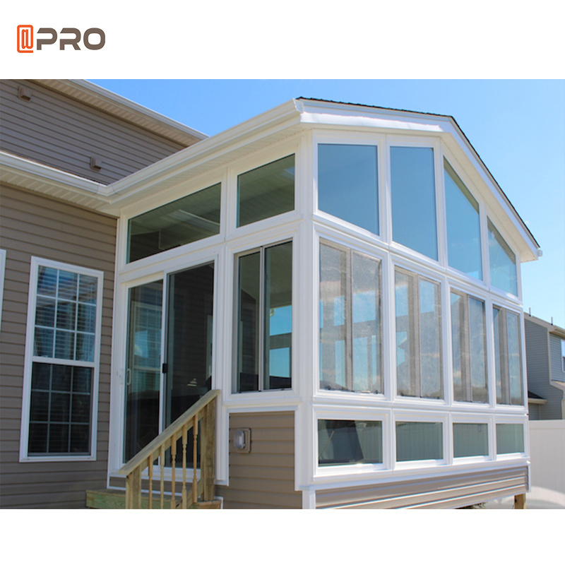 China factory customized sun room outdoor glass room for garden glass house sunrooms glass houses sunroom aluminum bathroom