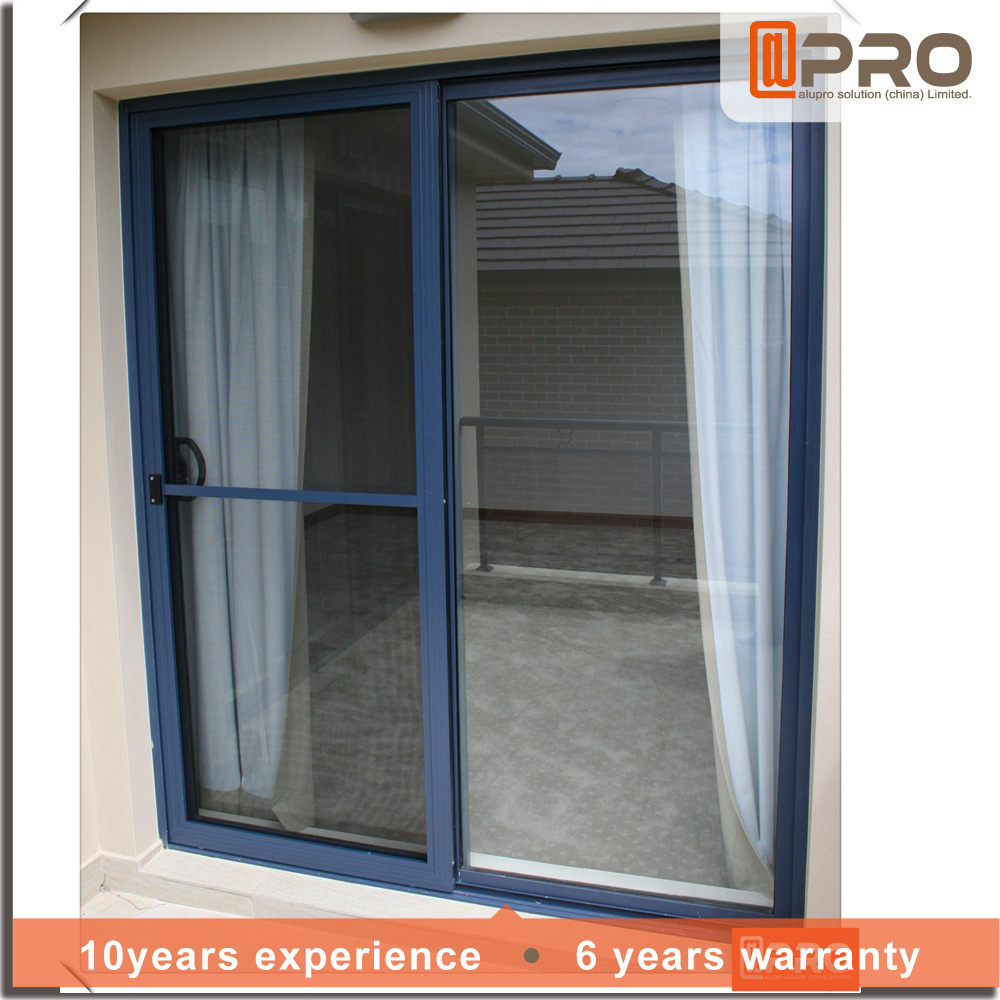 aluminium profile extrusion Exterior air tight metal sliding DOOR SOUND PROOF with frosted glass pocket doors big sliding door