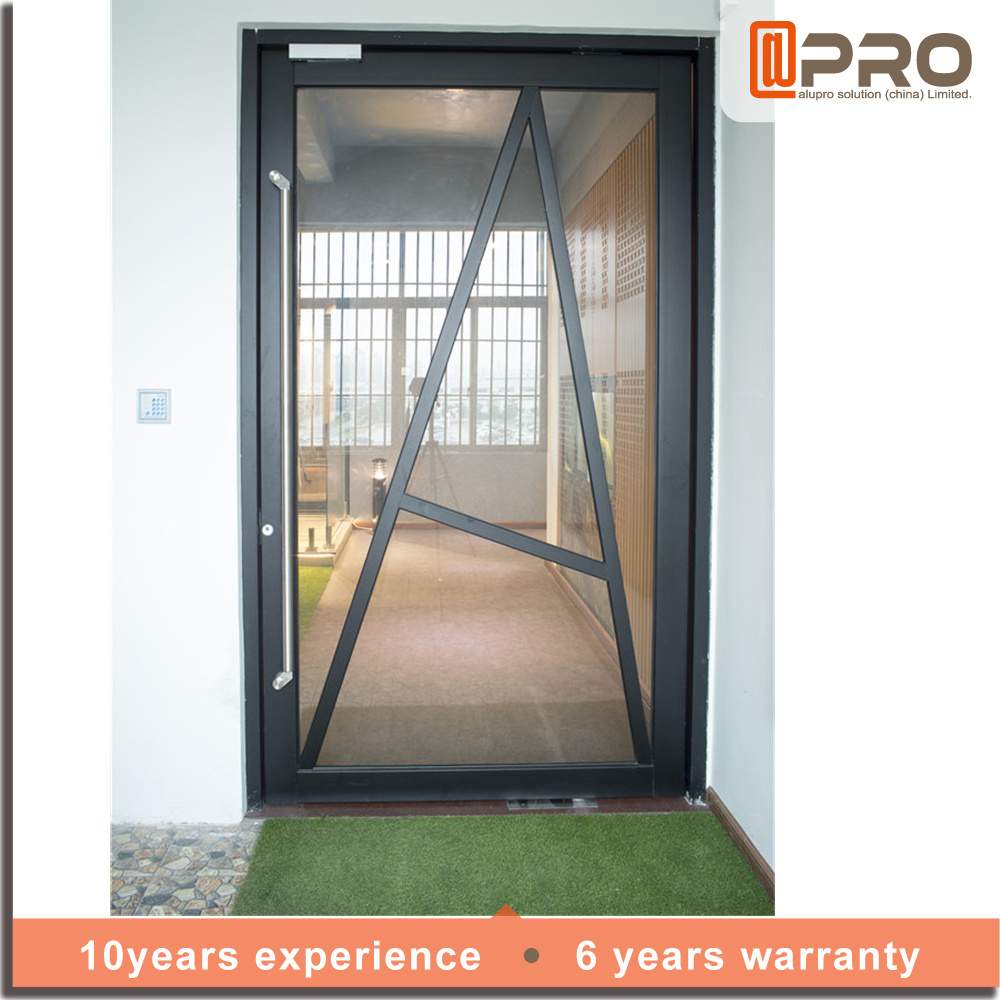 Latest Design Customized Main Gate Design Aluminum Glass Front Door Designs Photo aluminium floor spring floor glass door