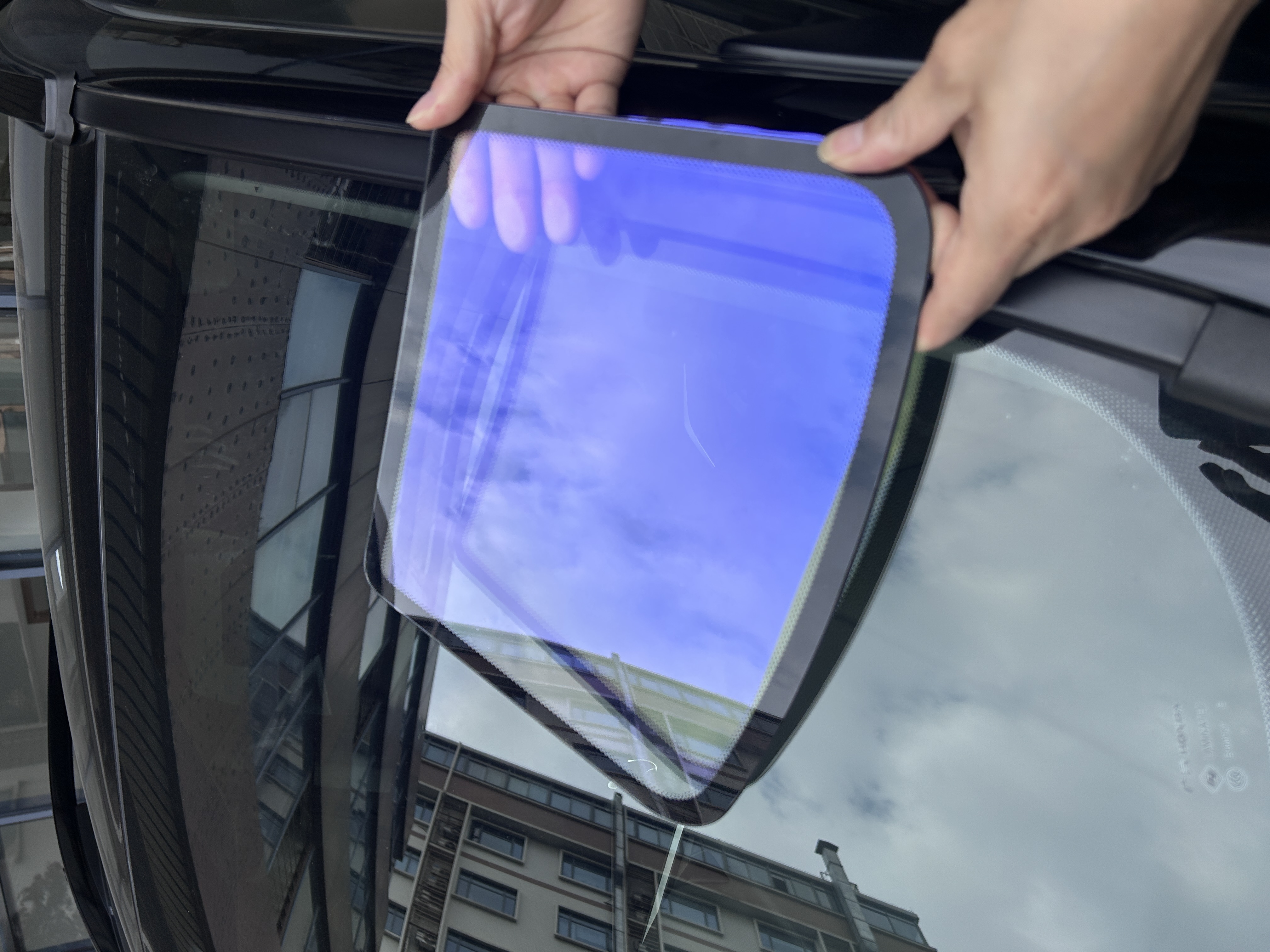 Thermal performance High clear VLT 85% Solar Control Purple Chameleon Car Window tint film