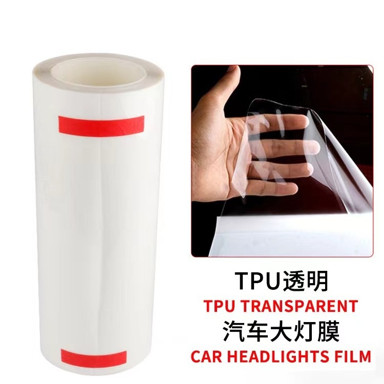 0.3*15m USA Car Lamp Headlight Tint Film Automobile lamp Protective Film TPU PPF Material Headlight Film