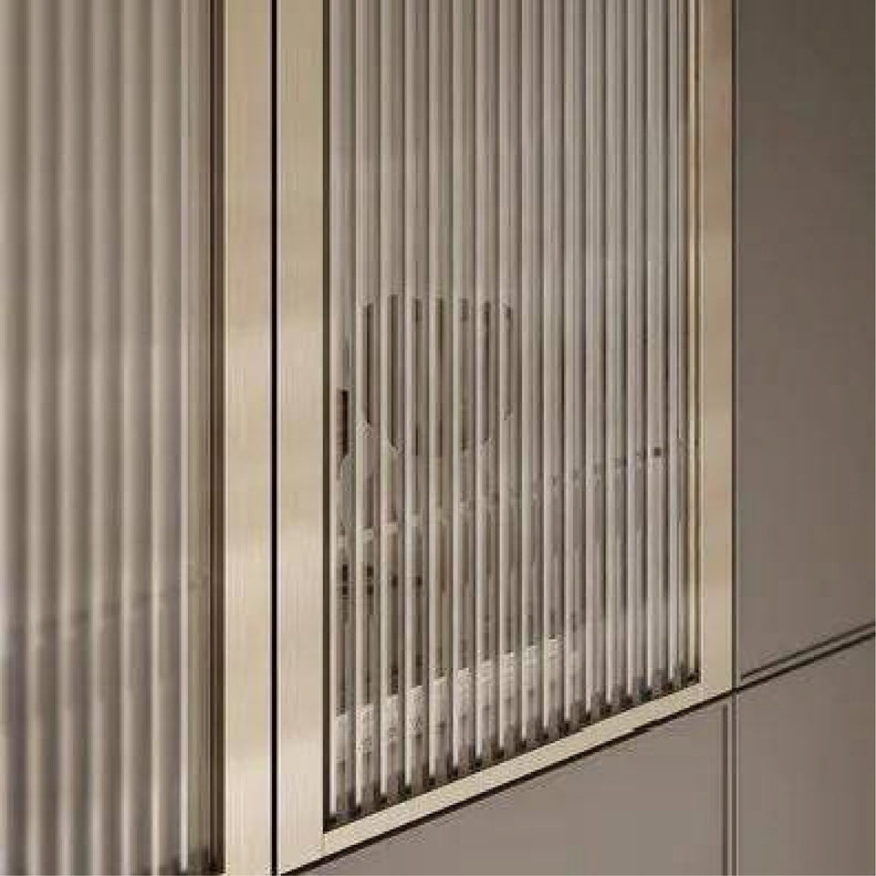 Privacy Film Home Window Film Reeded glass film for Home Glass Door Kitchen Decorative