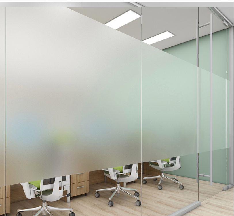 Office and home glass decoration vinyl frosted transparent clear window film