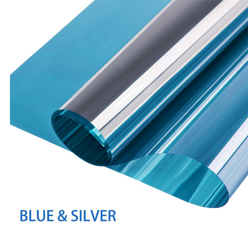 building window tint film House Decoration One Way Mirror Building Solar Window Film