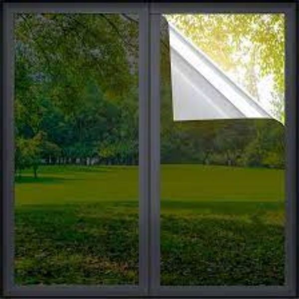 one way vision transparent mirror film tint plastic film car window glass film protective privacy