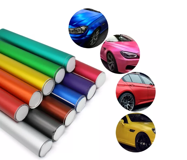 Fashion design colorful car vinyl wrap chameleon candy color shiny car wrap roll vinyl wrap car