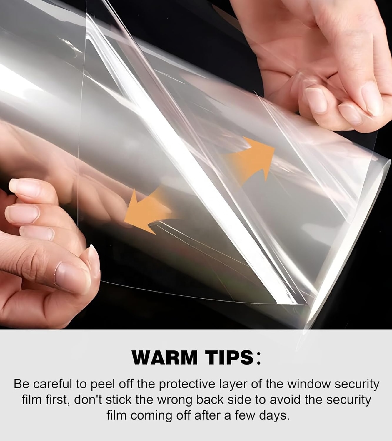 Effective security Ballistic Film Bullet Proof window safety film 12 mil Clear Security Film