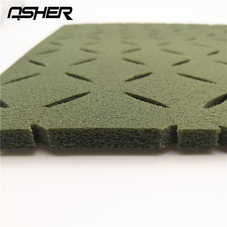 ASHER high quality artificial grass underlay shock pad FREE SAMPLE