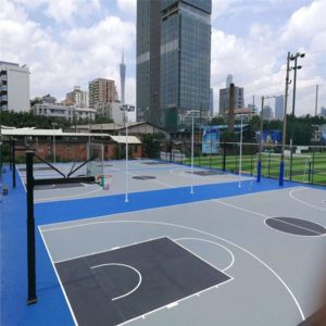 Cost-effective Acrylic Acid Synthetic Sport Court Flooring Coating Painting For Basketball Court