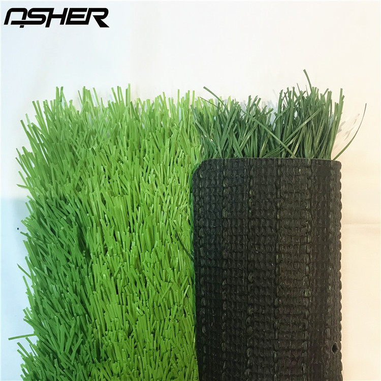 ASHER 50mm sand infill artificial grass for football field hard durable turf