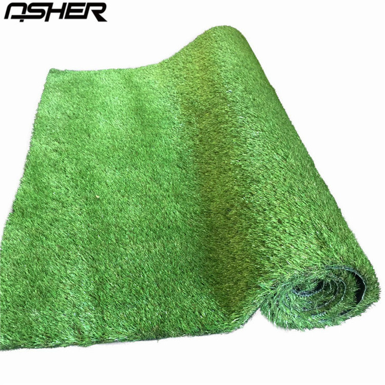 ASHER 25MM Spring Green Color Artificial Turf For Garden Jardin Landscape Synthetic Grass