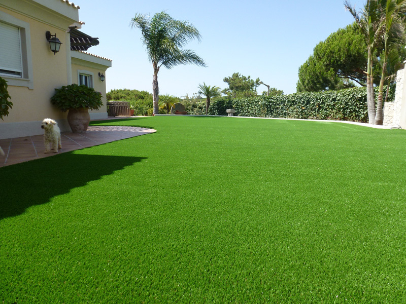 ASHER 25MM Spring Green Color Artificial Turf For Garden Jardin Landscape Synthetic Grass