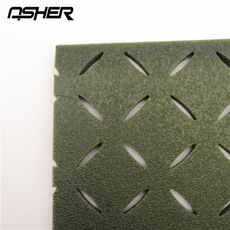 ASHER high quality artificial grass underlay shock pad FREE SAMPLE