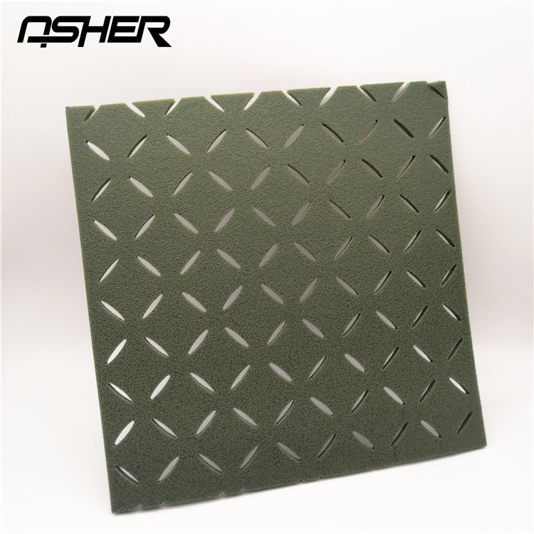 ASHER high quality artificial grass underlay shock pad FREE SAMPLE