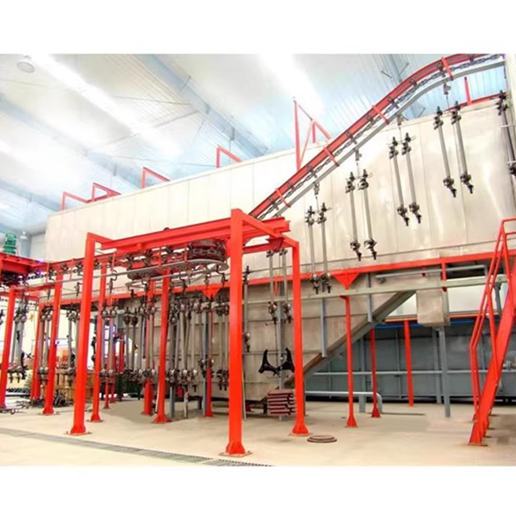 New Metal Coating Machinery Powder Coating Production Line Automatic Painting Production Line Industrial Coating Line