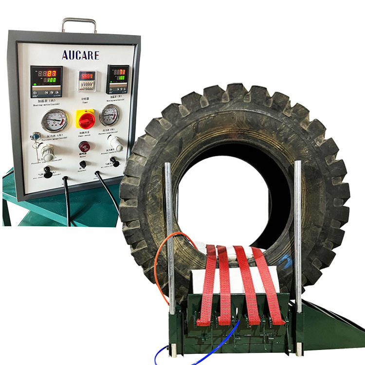 Tire repair tools tyre vulcanizer tyre repair air tool rubber gaskets vulcanizing machine with Short circuit fuse