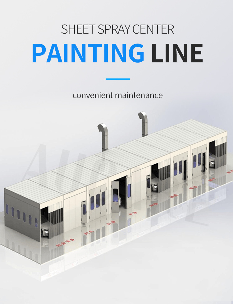 Full Customization Painting Spray Working Lines Working Lines Spray Painting Lines