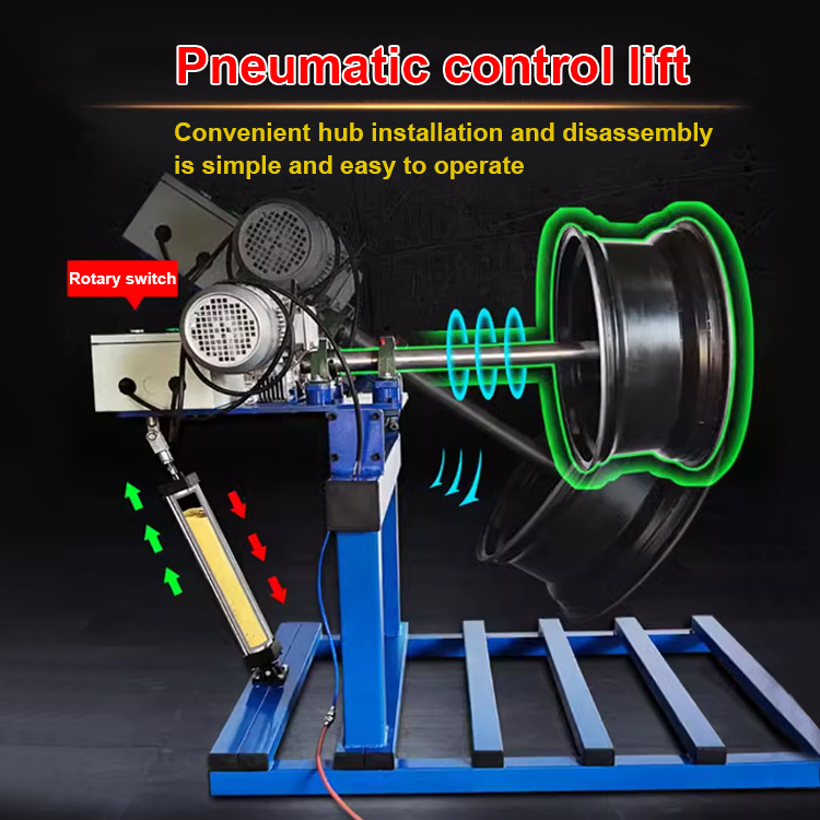 16 18 20 21 22 24 inch Tumbling Buffing polishing vibratory machine rim vibrating wheel polishing machine for alloy wheels