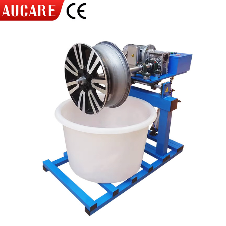 Renovation repair vibration polishing wheel machine polishing wheels machine rim straightening machine with polish