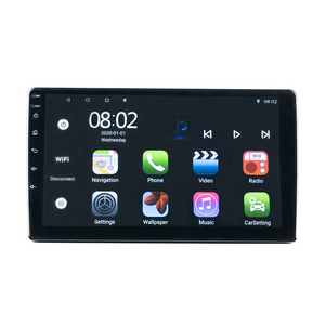 2.5D screen car radio dvd player android 9 inch touch screen universal car dvd player