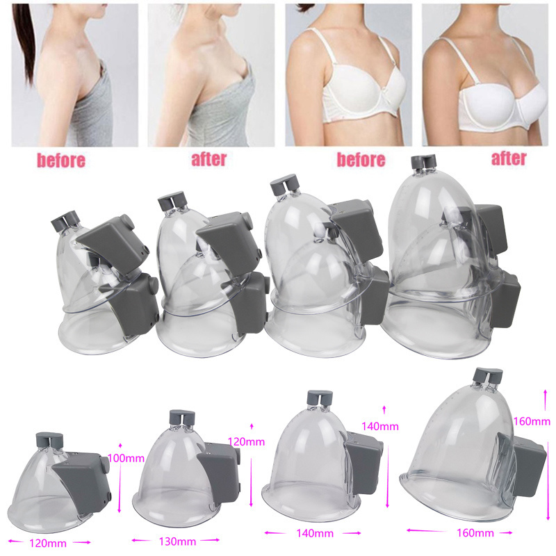 AU-7001 Big Cups Butt Enhancement Breast Pump Buttock Lifting Cupping Breast Enlargement Vacuum Machine