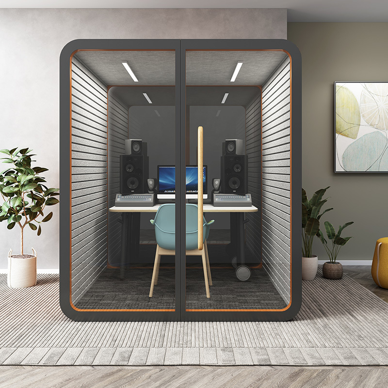 Multifunction Soundproof Office phone booth portable acoustic meeting pod home backyard office pod