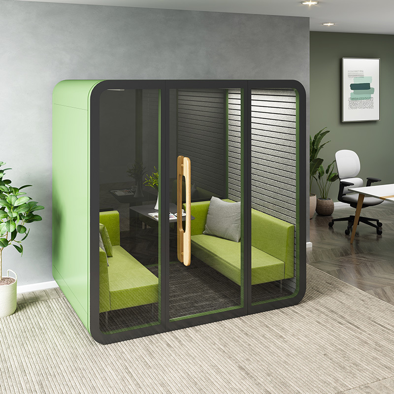 Multifunction Soundproof Office phone booth portable acoustic meeting pod home backyard office pod