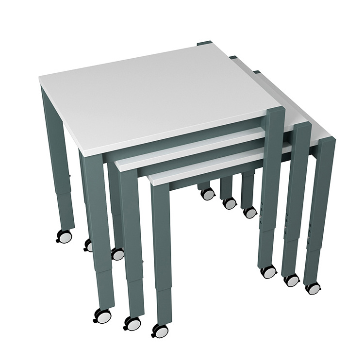 Waterproof 6ft 180cm HDPE Plastic Folding Work Table with Stainless Steel Hardware