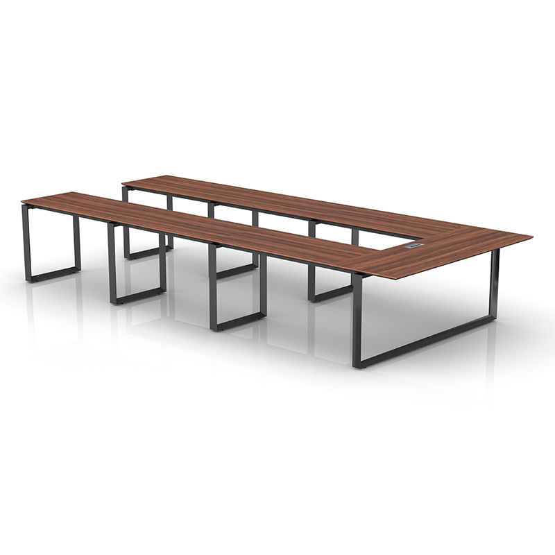 Executive luxury desk office furniture conference modern classic large u shape modular wooden meeting table