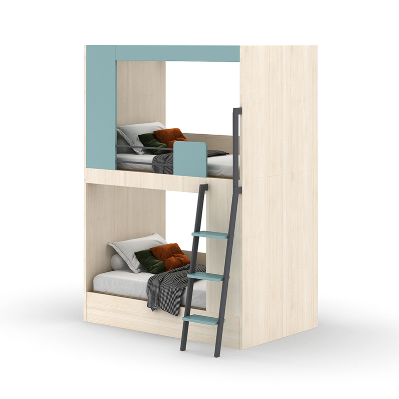 Hot Sale Modern Wooden Adult Kids Hotel Capsule Bunk Beds for School Dormitory