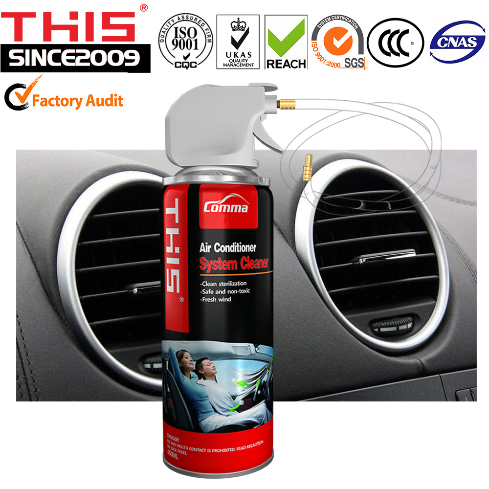 China Detailing Car Professional ac system air conditioner spray dust conditioner car air cleaner spray