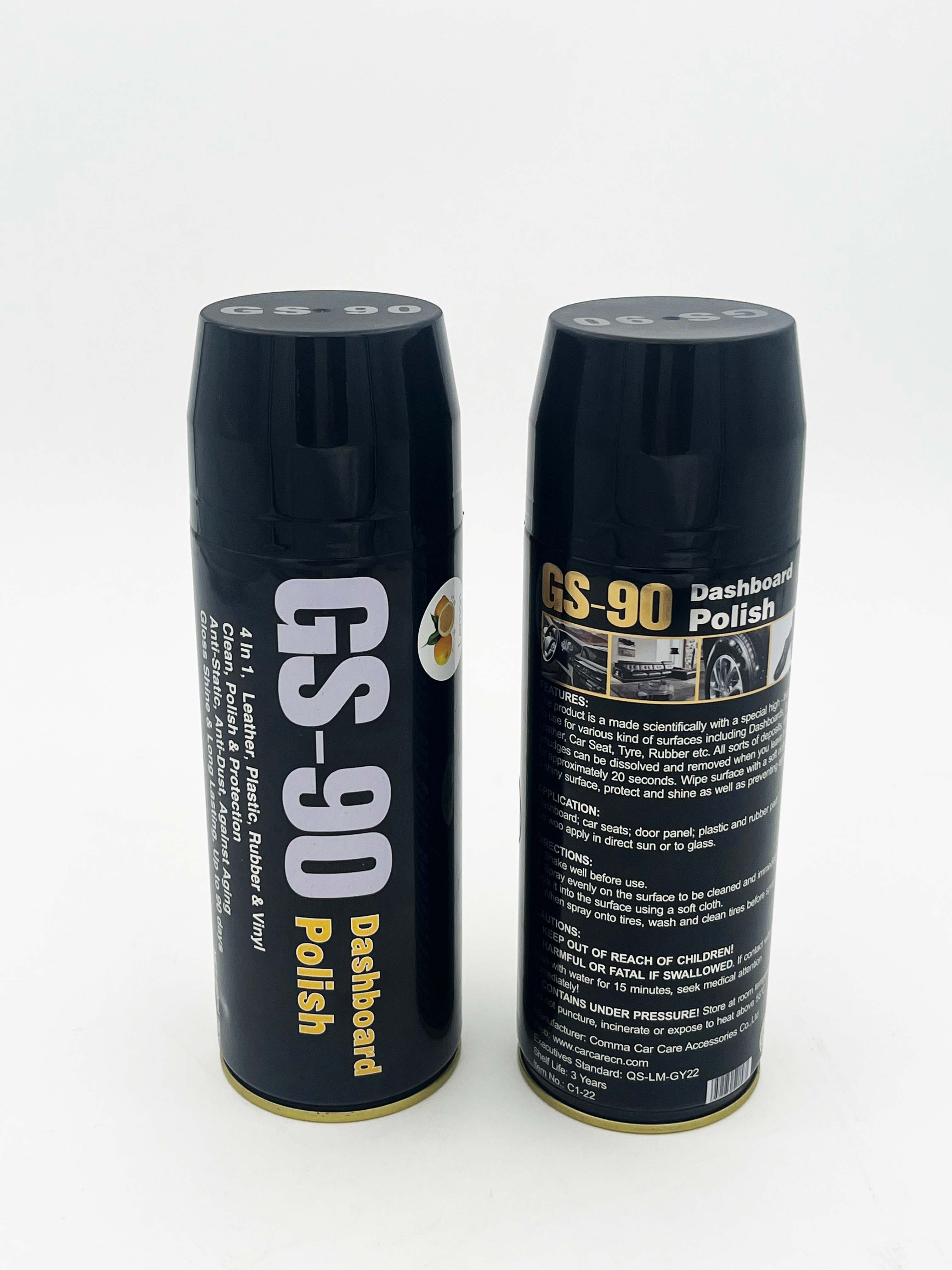 GS-90 car Dashboard Polish restoration Cleaner Spray leather wax dashboard polish