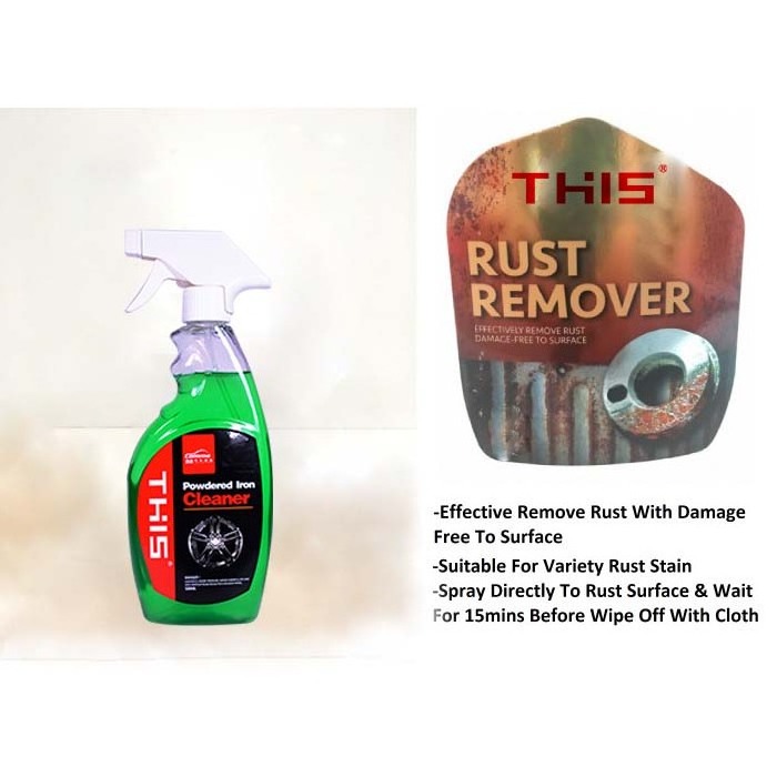 IRON REMOVER Safe Formula Wholesale Car Care Products pH-balanced auto painwork wheel iron remover cleaner  balancing car