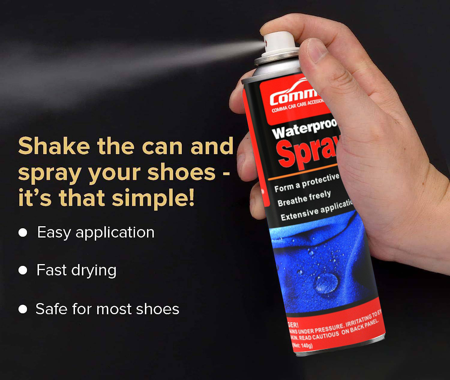 Private Label nano water repellent protection and treatment super hydrophobic Spray