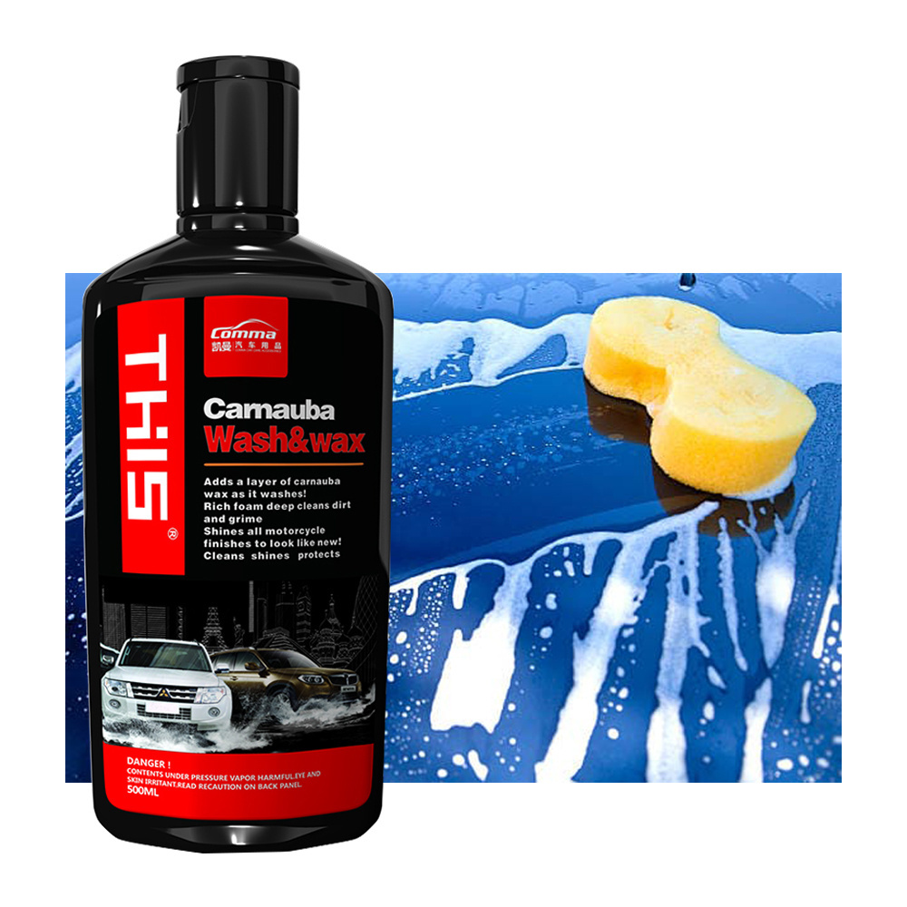 Professional car wax waterless car wash formula Quick completely waterless car wash easy spray and formula