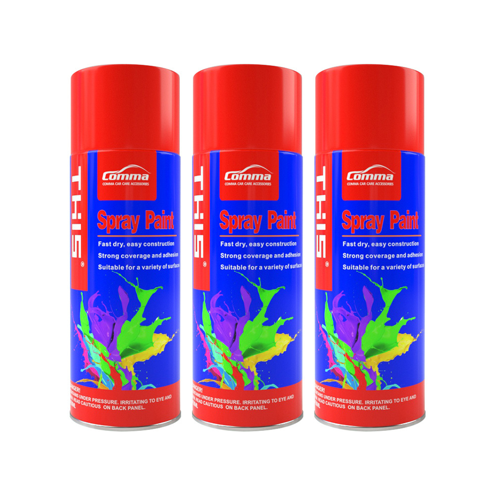 Car Paint 450ml tin spray paint fluorescent metallic protection graffiti aerosol spray paint color