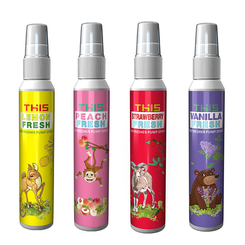 Private label gel unique auto automatic hanging funny scented wholesale toilet  custom mini air freshener spray